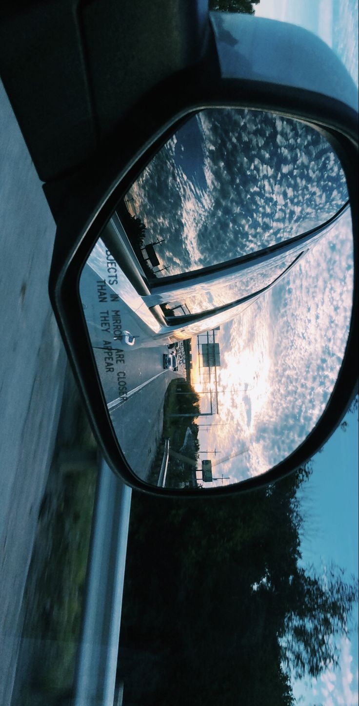 Airplane view, Car mirror, Scenes
