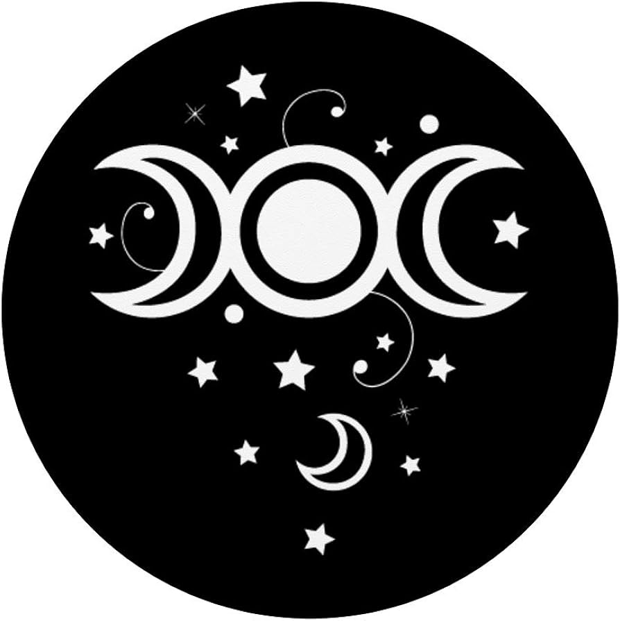 Moon Goddess Hecate Symbol Wicca Art