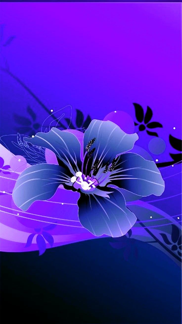 Anime scenery wallpaper, Flower