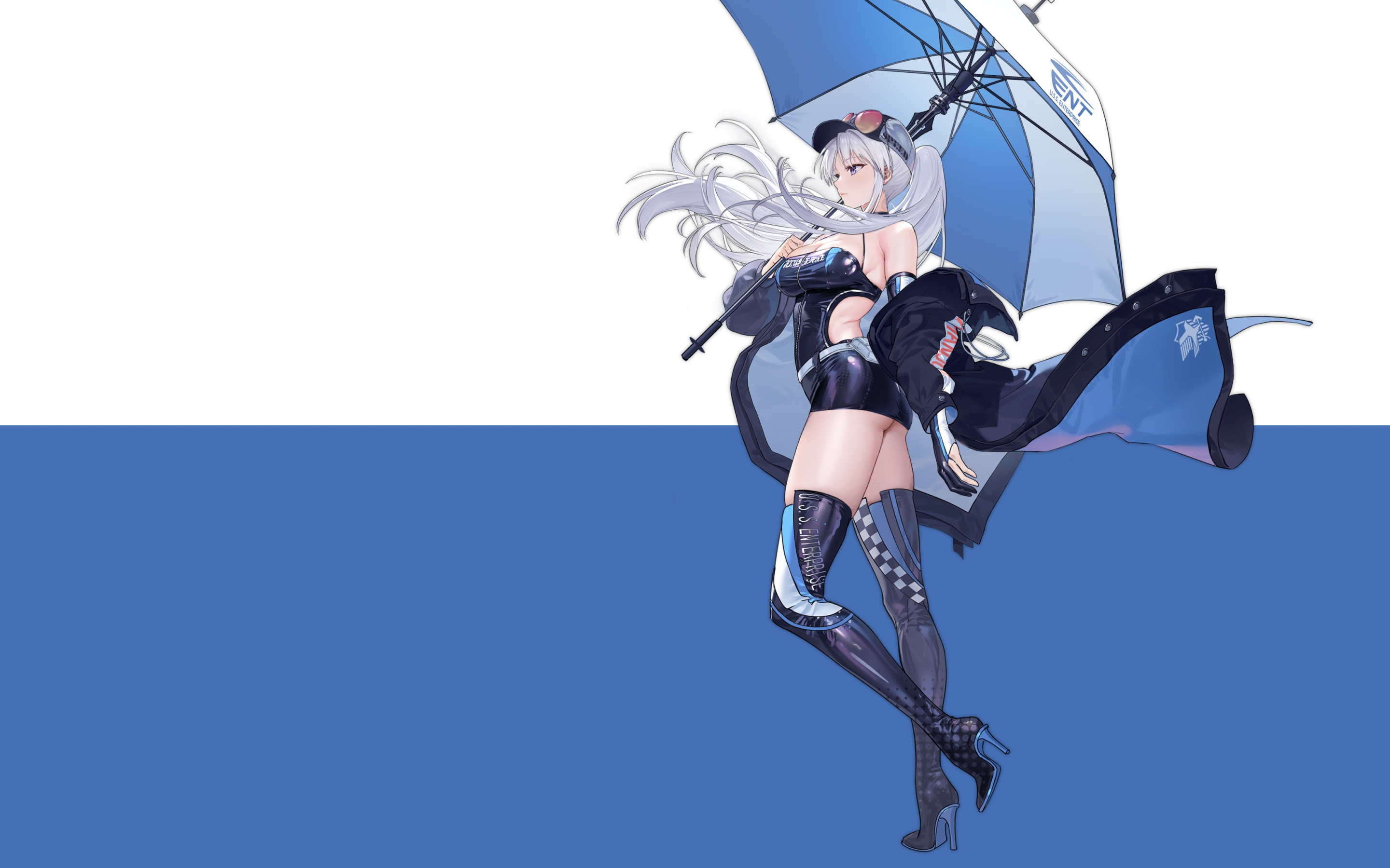 hot, , ass, umbrella, anime, race