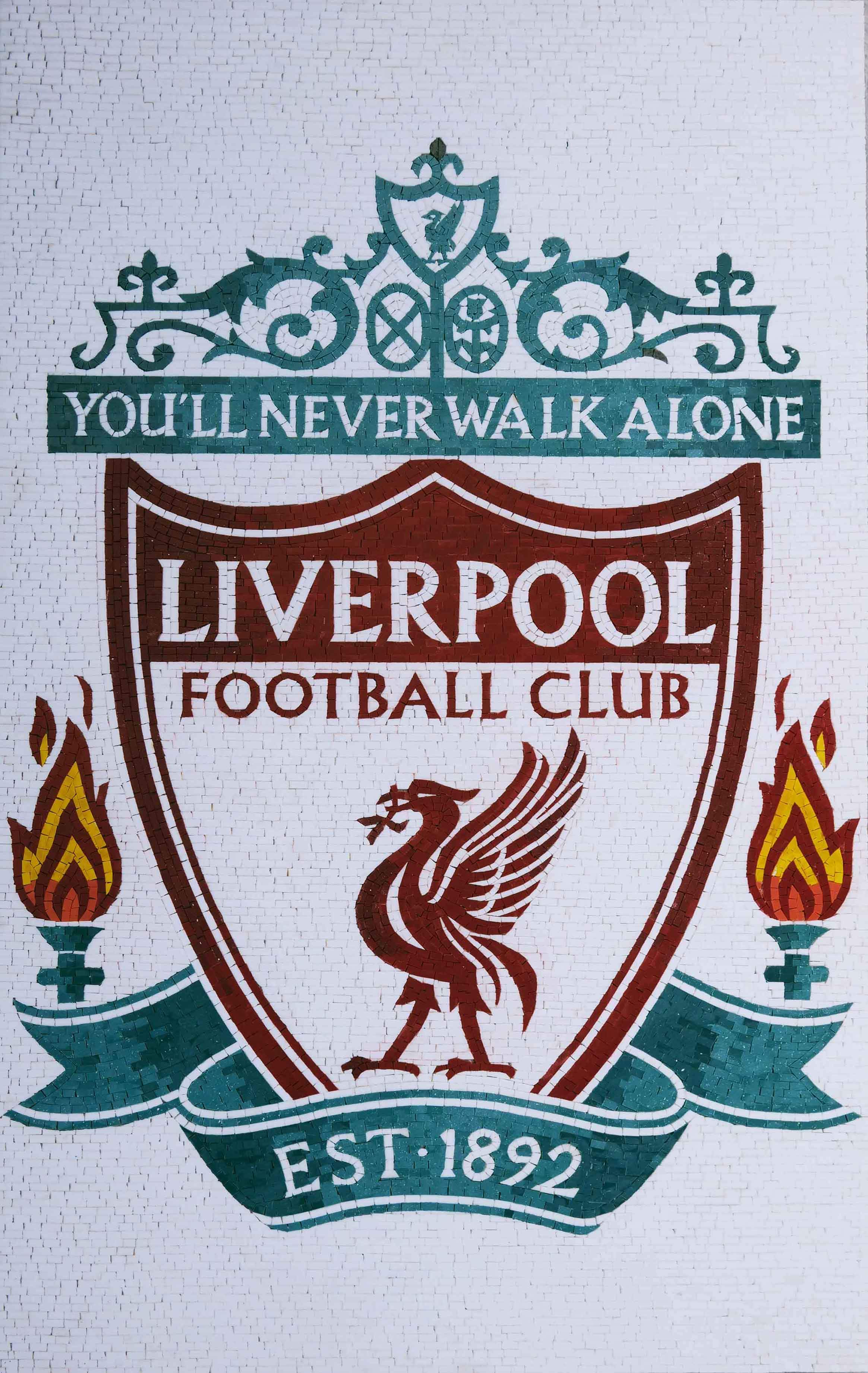 Liverpool Football Club Mosaic