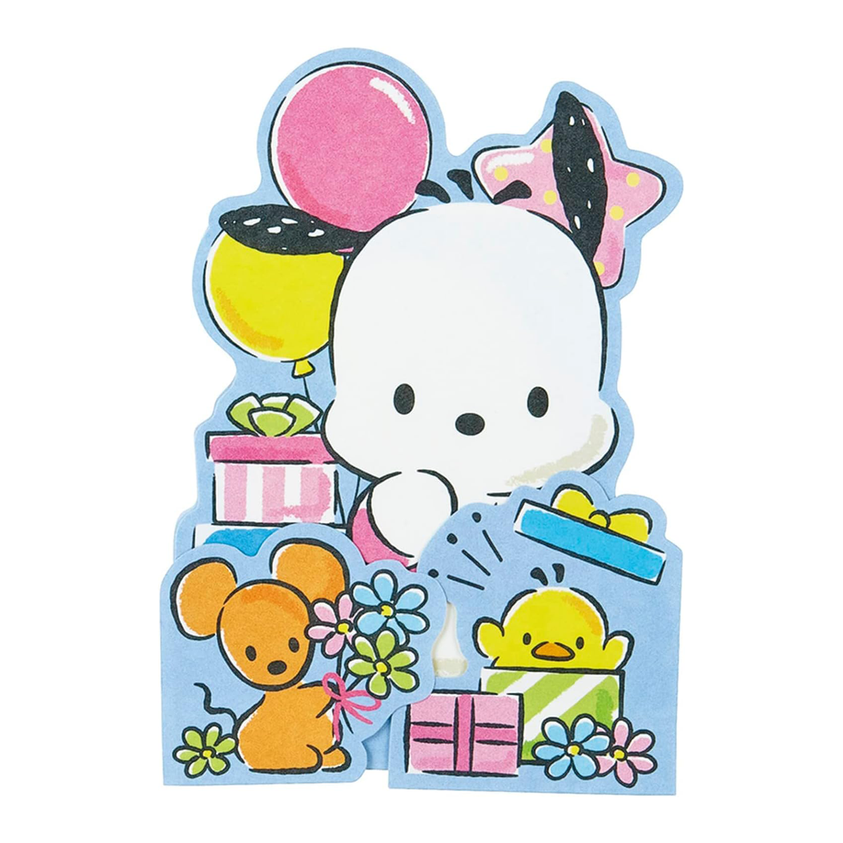 Pochacco Stickers and Greeting Card