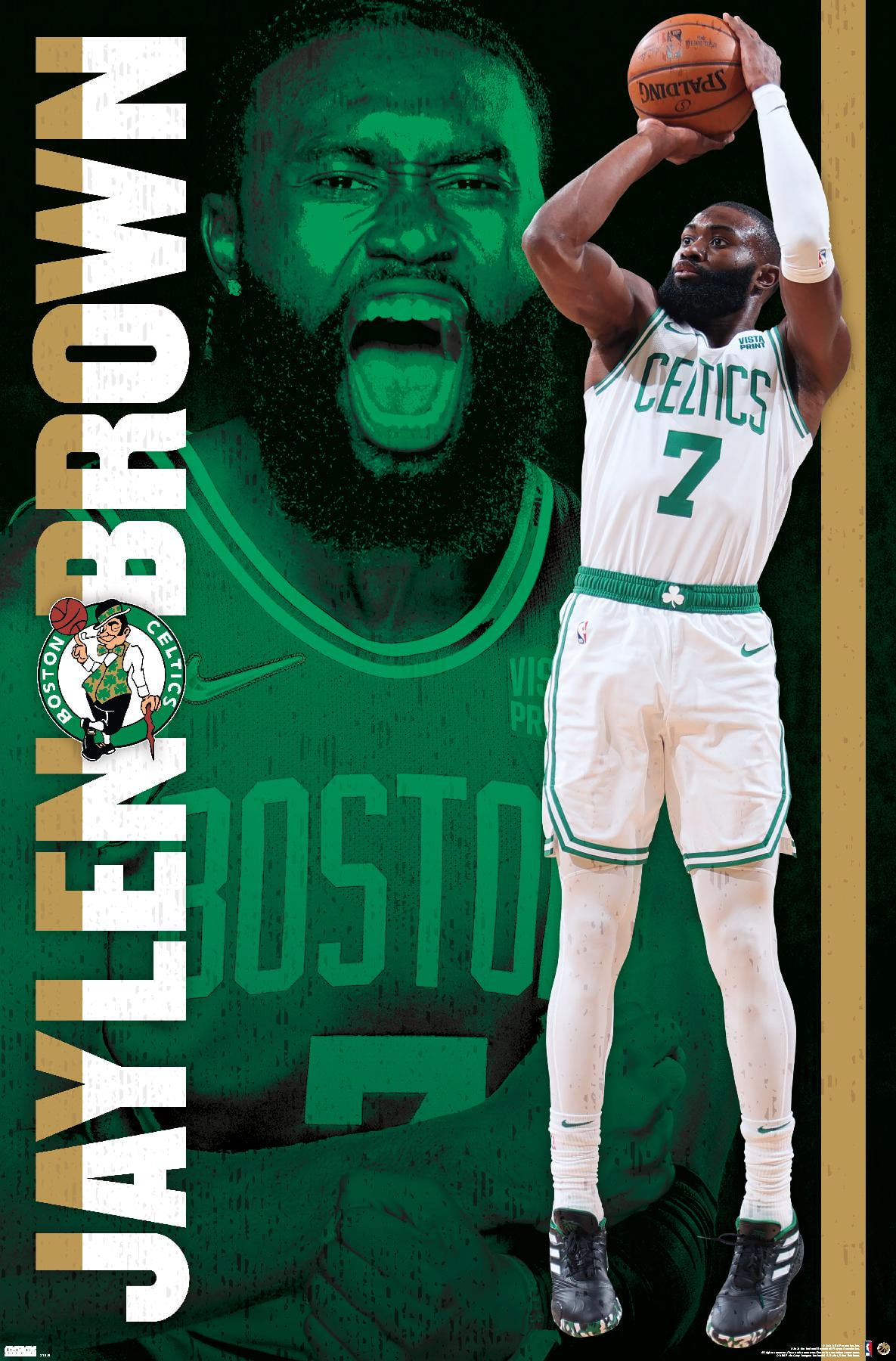 NBA Boston Celtics Brown 21