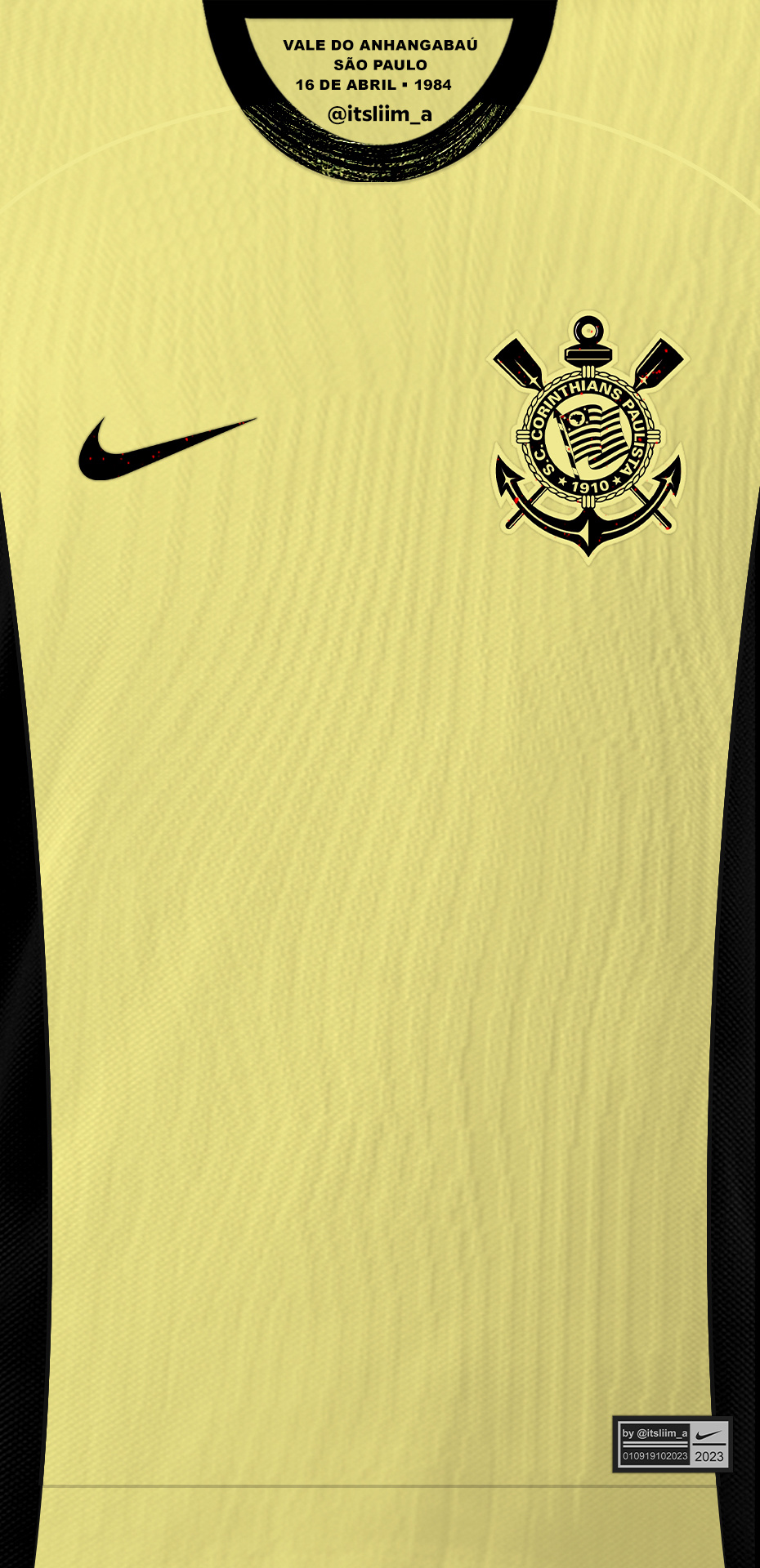 Wallpaper Camisa III Corinthians 2023 24