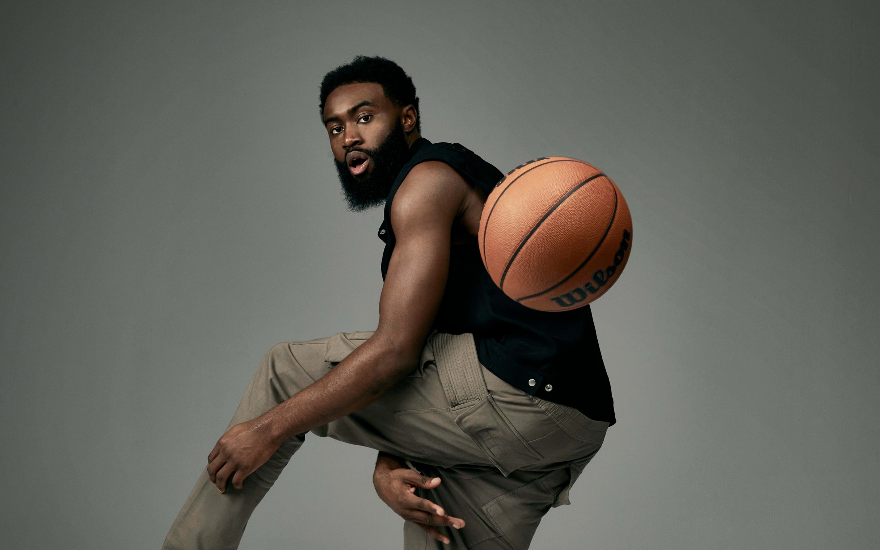 Jaylen Brown Wallpaper 4K, Basketball