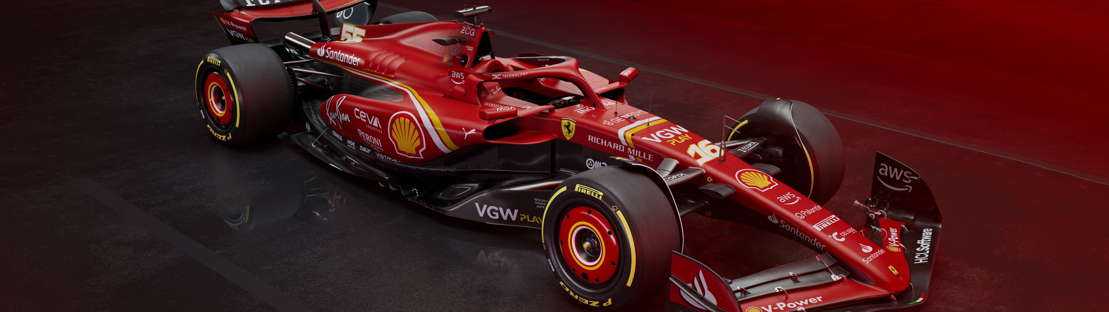 Ferrari SF 24 Wallpaper 4K, 2024, 5K