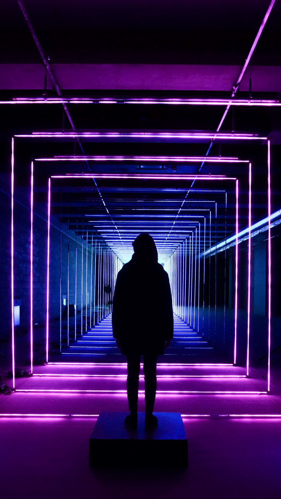 Download wallpaper 938x1668 silhouette