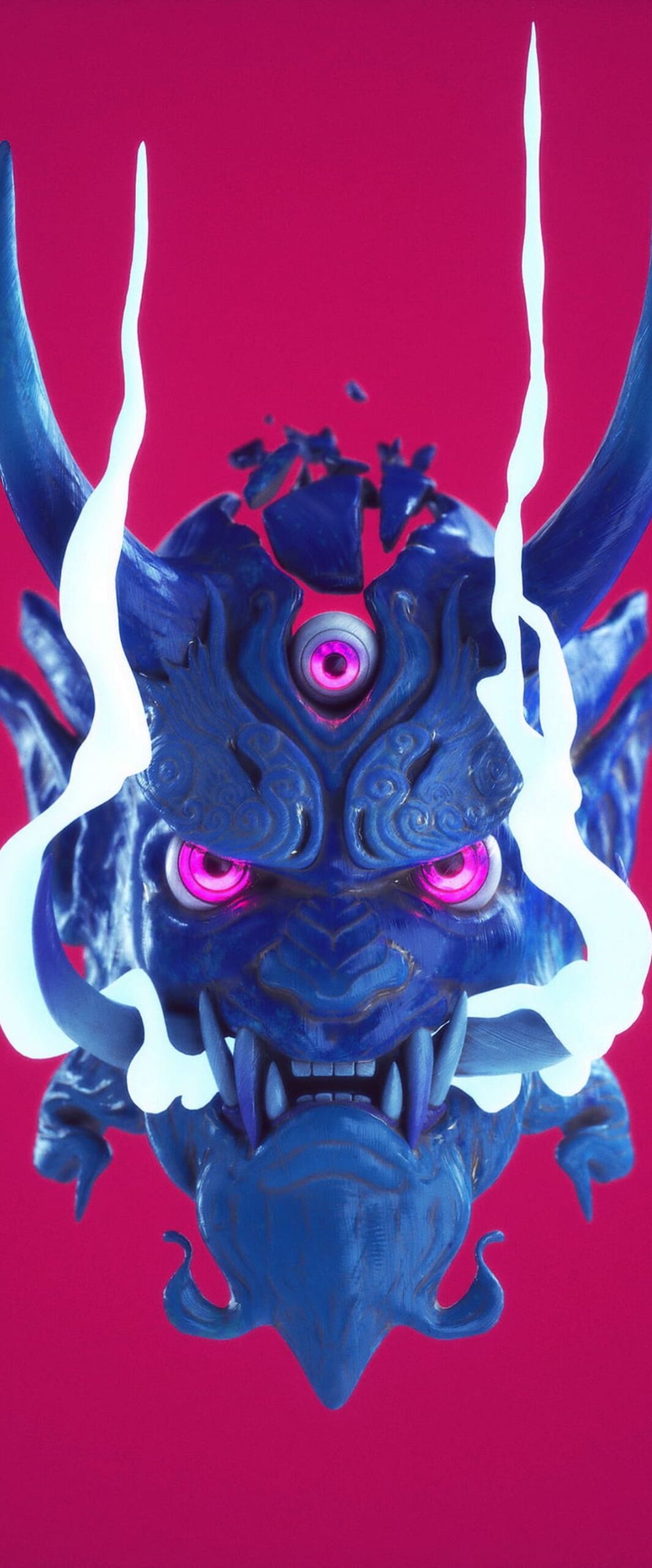 Oni Mask iPhone Wallpaper 4k & HD