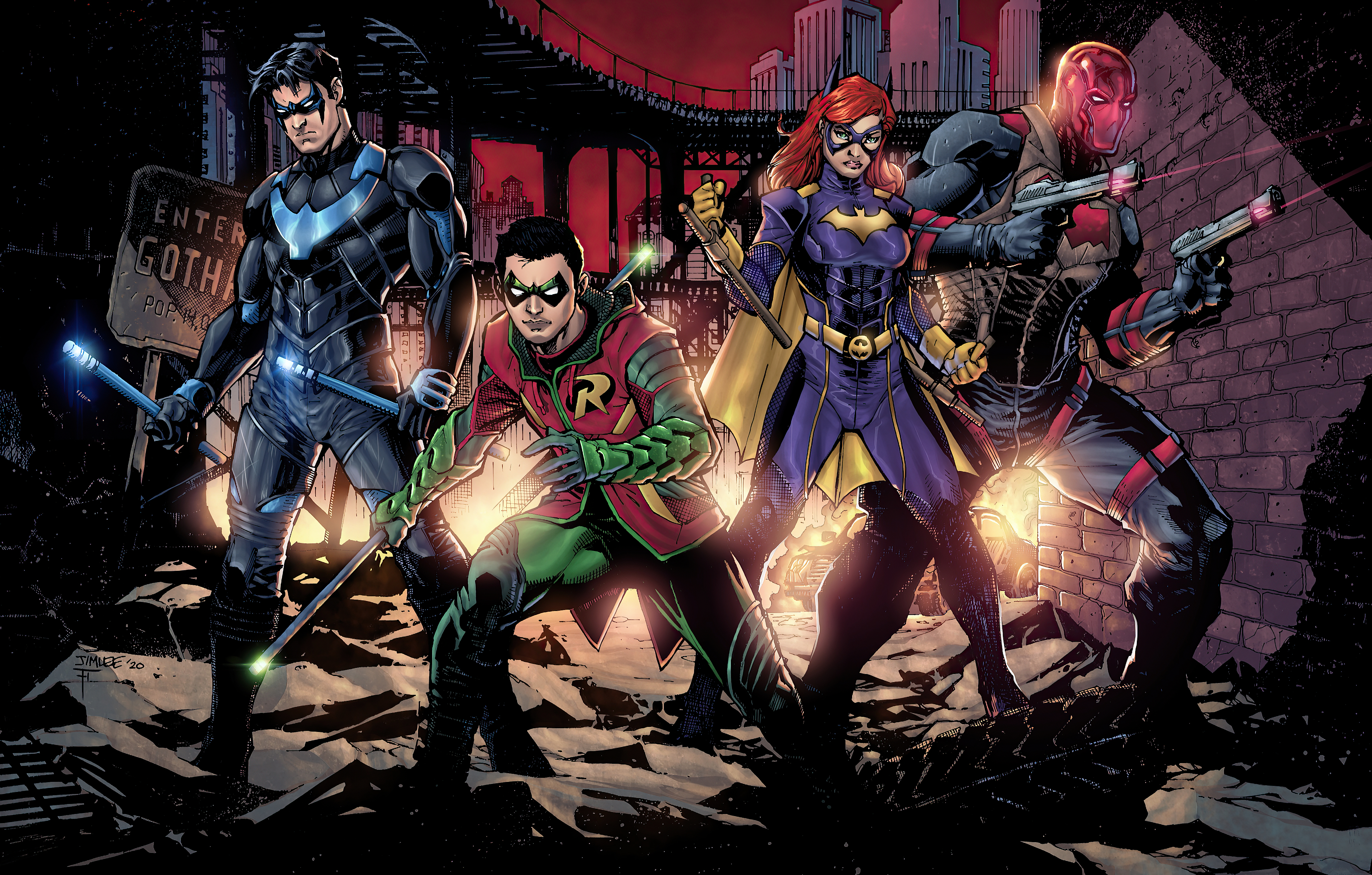 Gotham Knights 2020 4k Wallpaper, HD