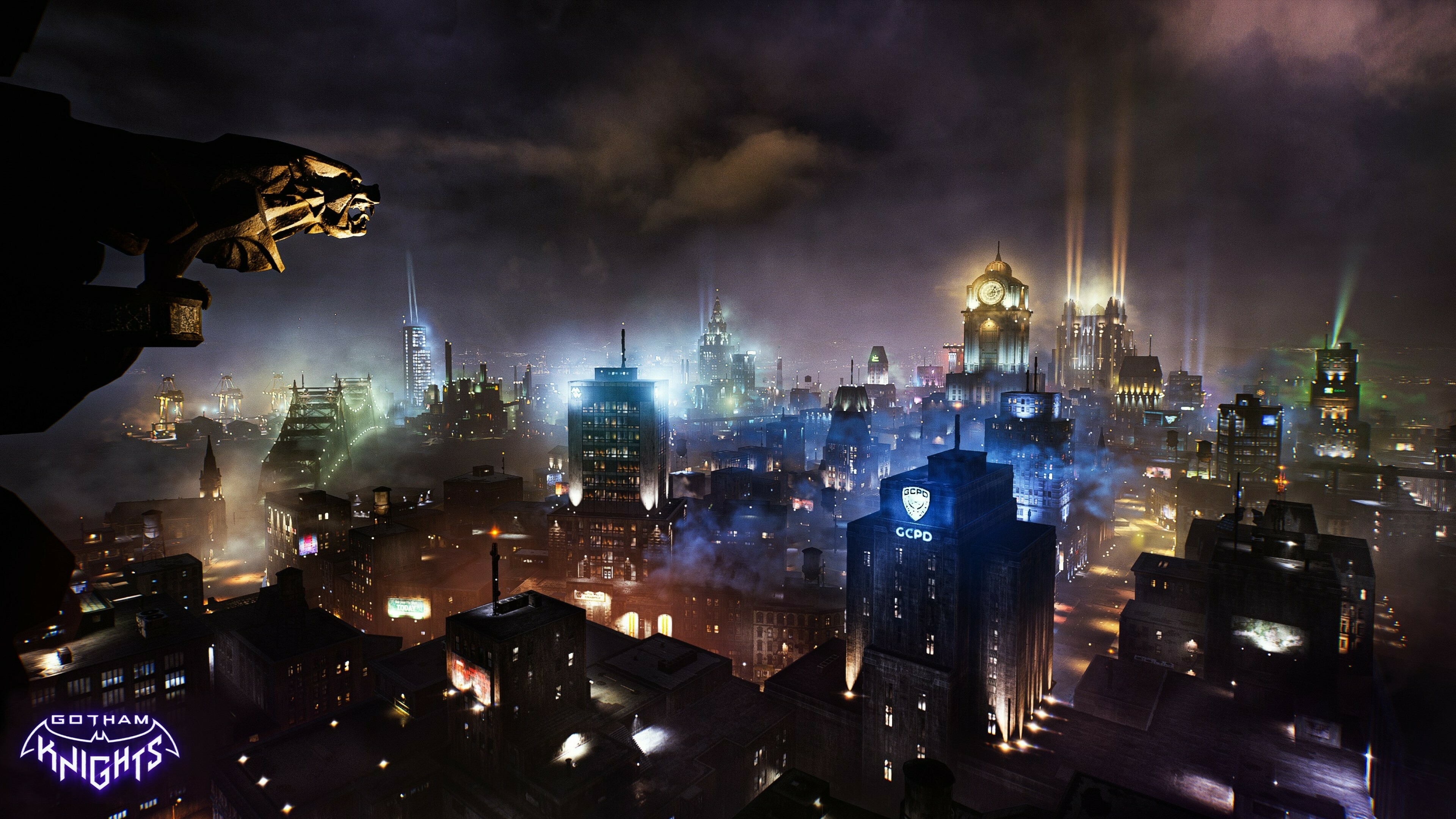 Download wallpaper 3840x2160 gotham