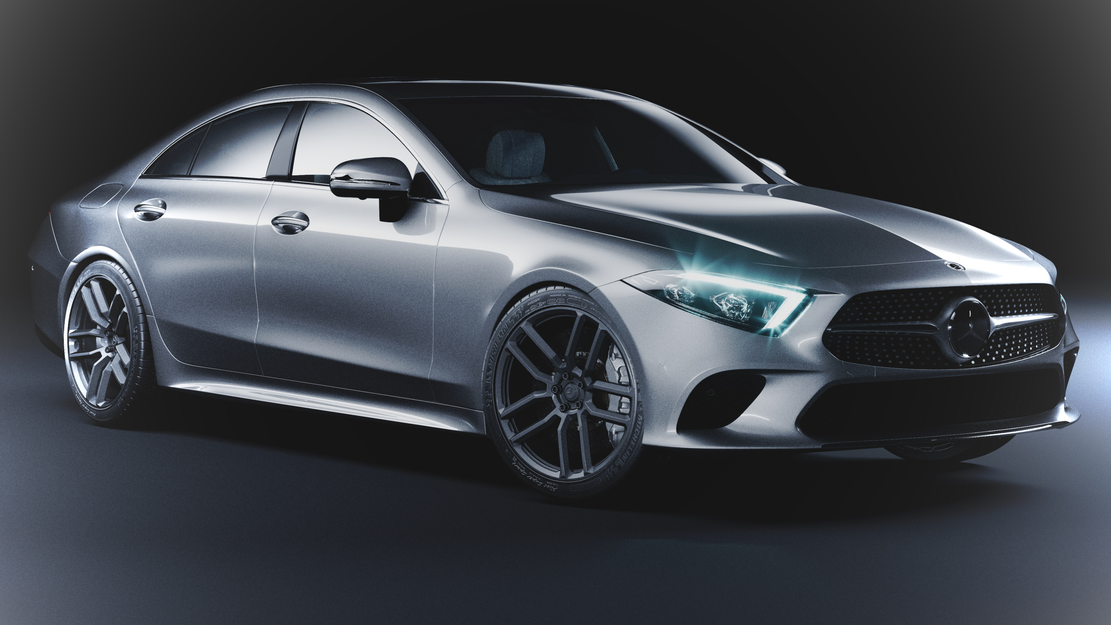 Mercedes Benz CLS 4K Wallpaper Car