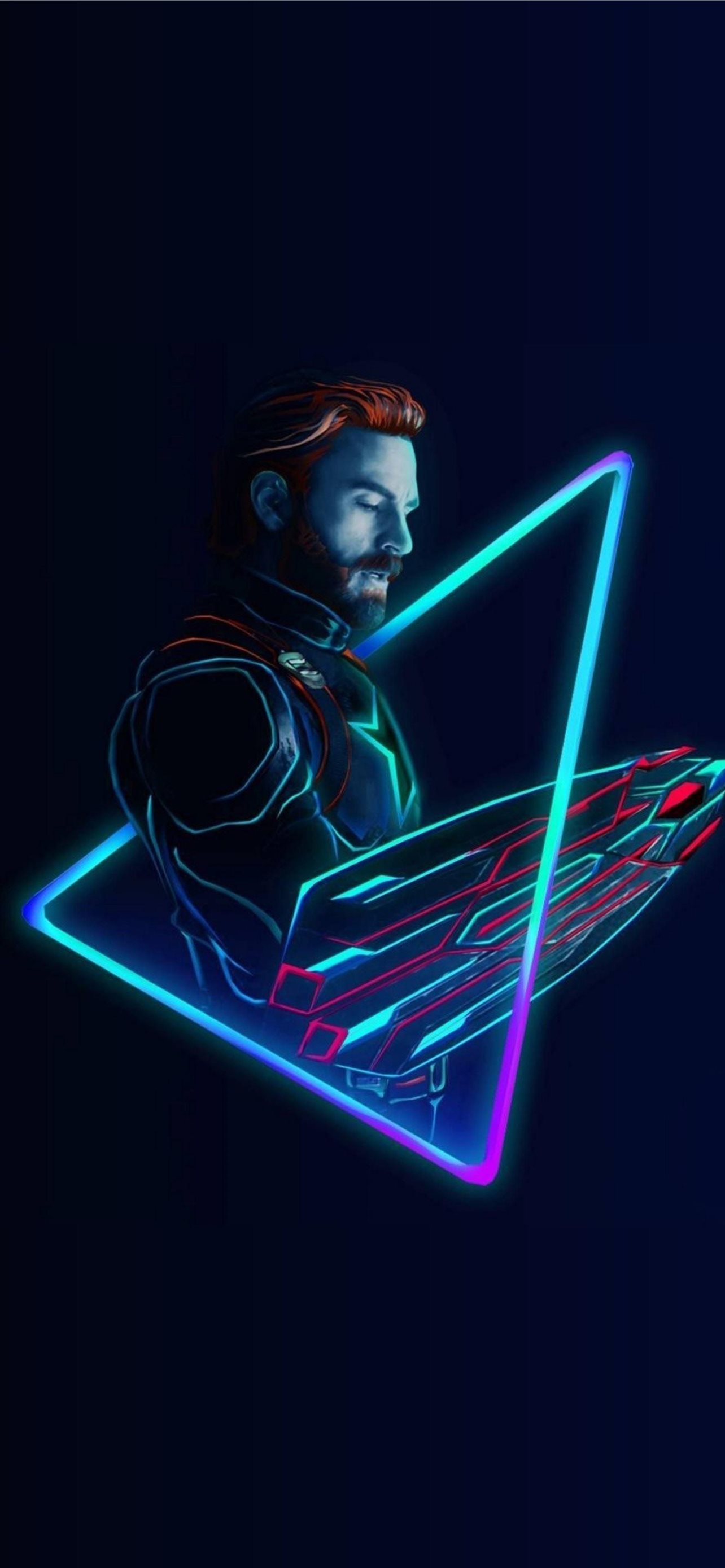 Marvel Dark Cave iPhone Wallpaper Free