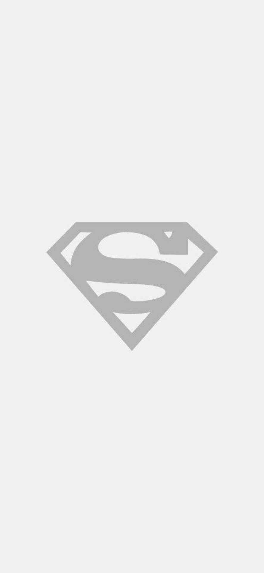 Download Simple Gray Superman Symbol