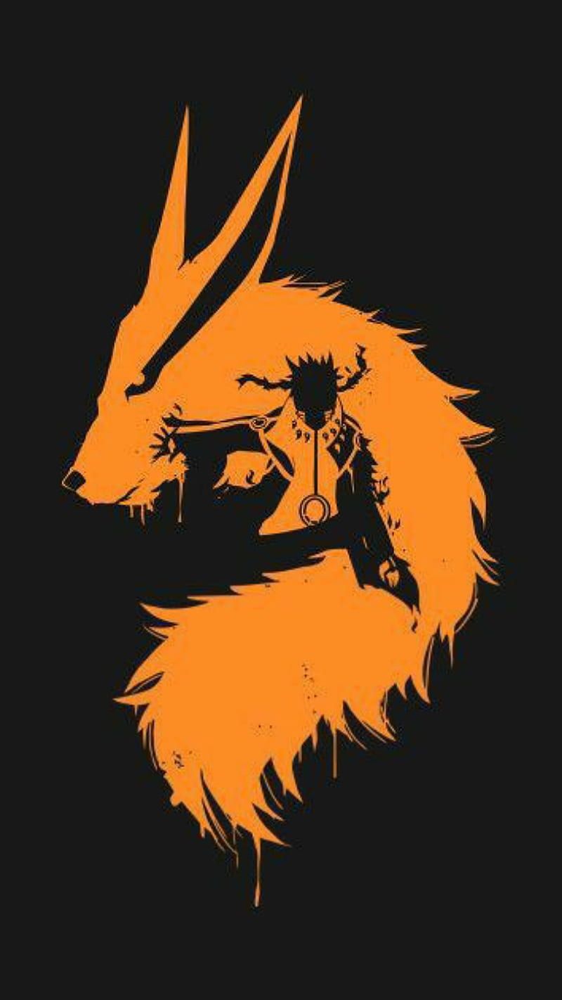 colas, bijuu, kyubi, HD phone wallpaper