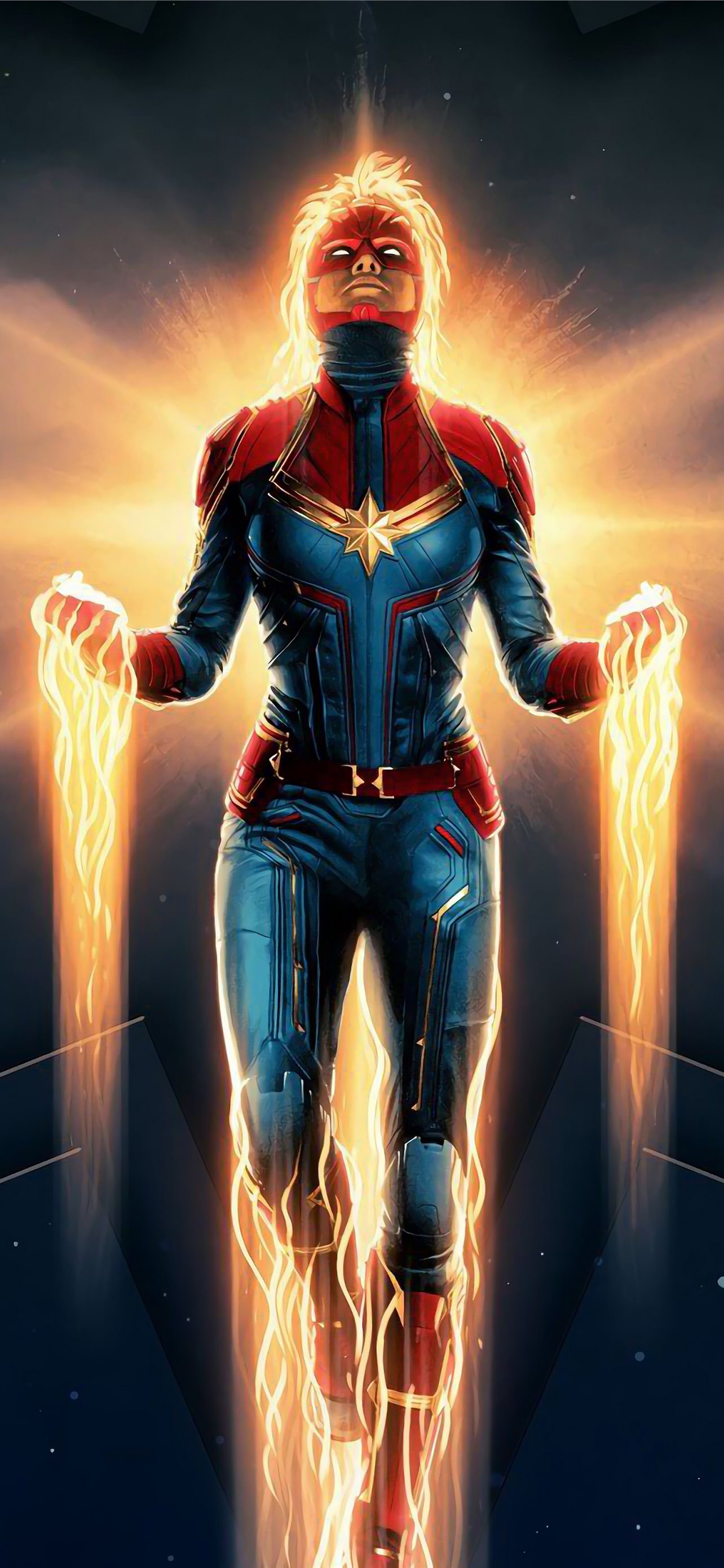 Captain Marvel Movie 4K iPhone