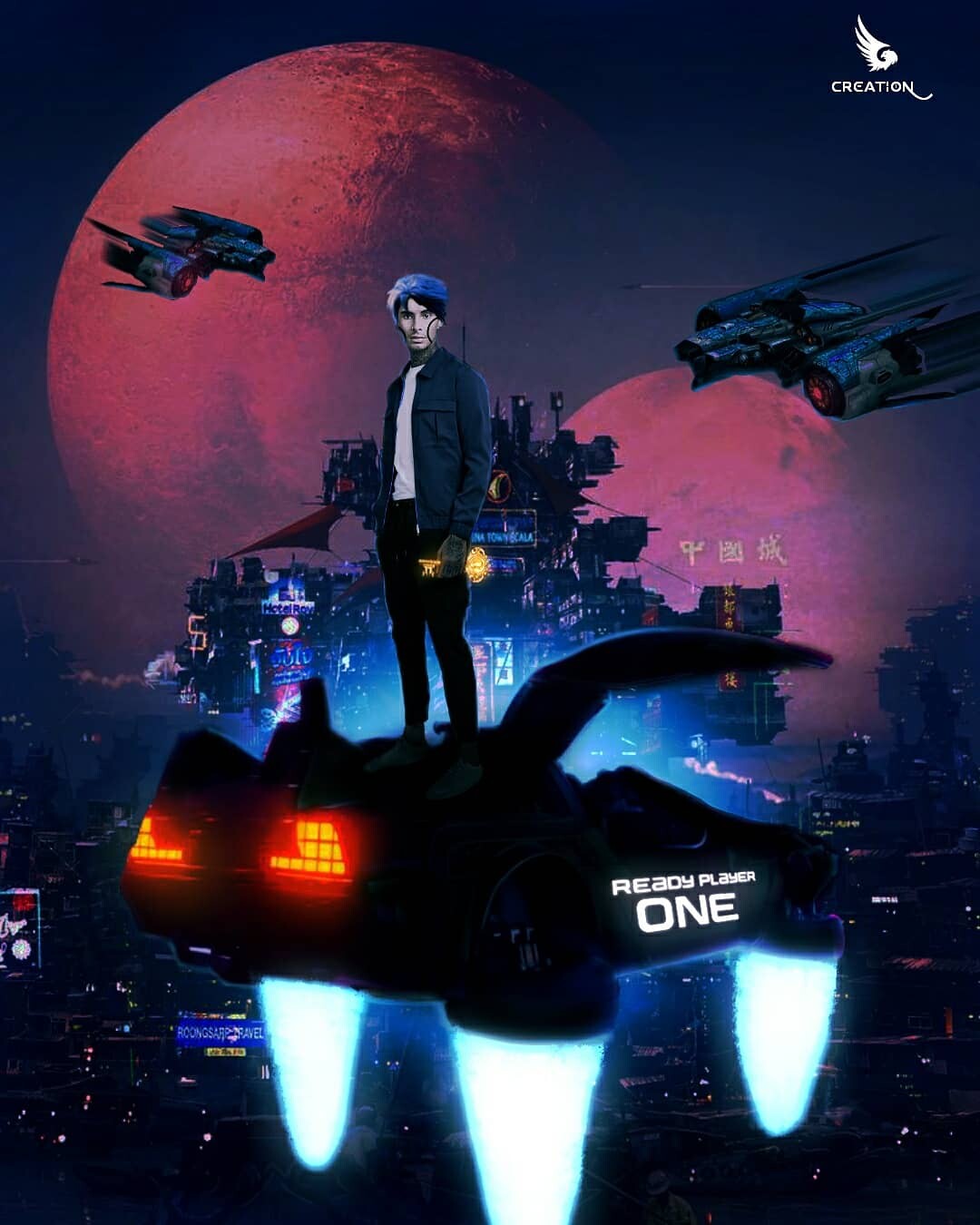 Ready Player One Character Art