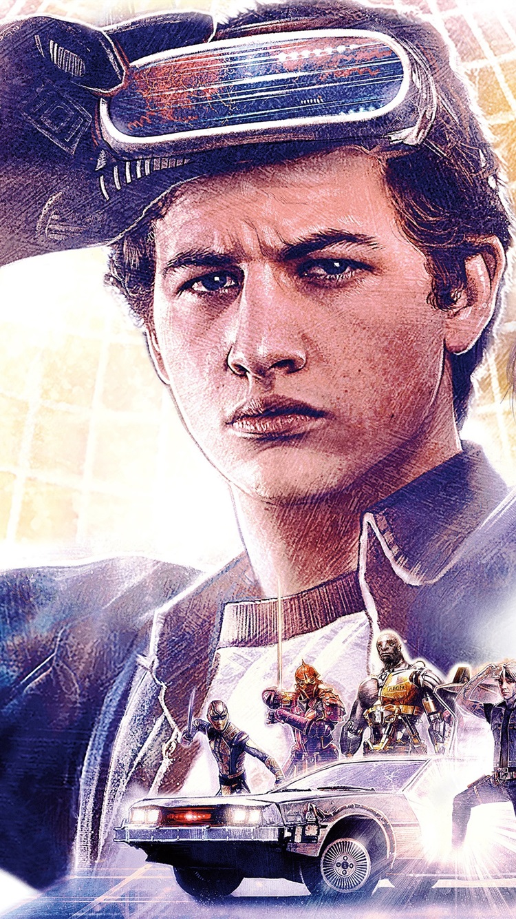 Ready Player One 4K 1080x1920 iPhone 8