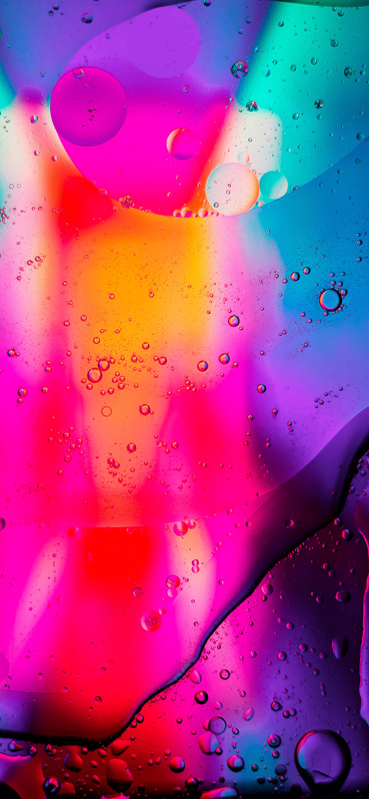 Cool Abstract Red And Green Fluid 4K