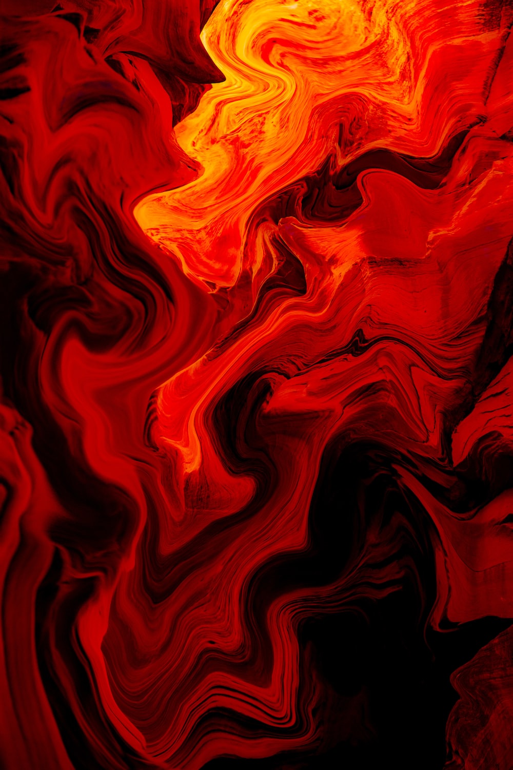 red abstract Wallpaper