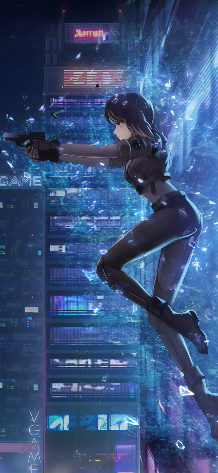 Ghost In The Shell Phone Wallpaper