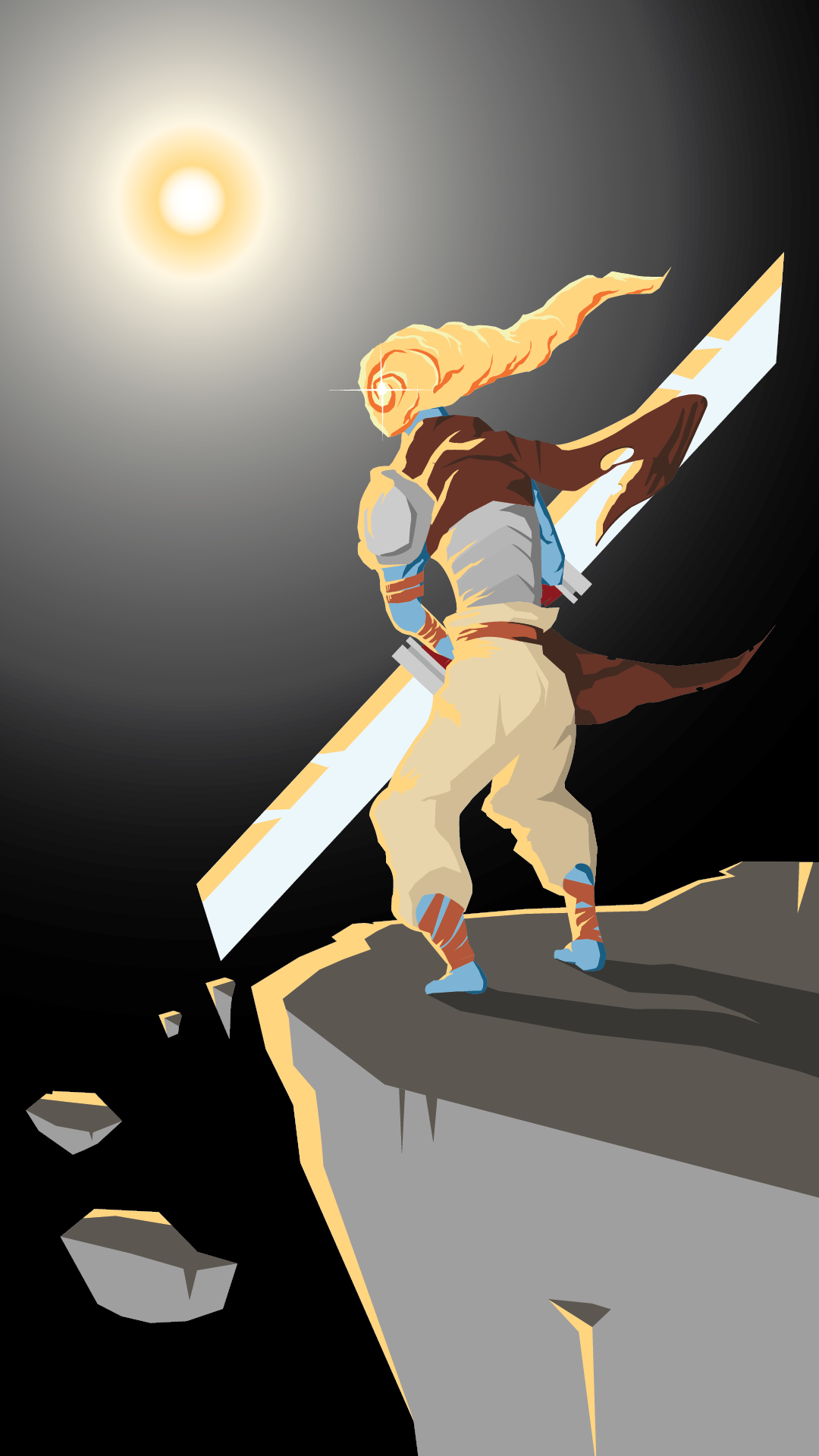 Dead cells illustration for phone