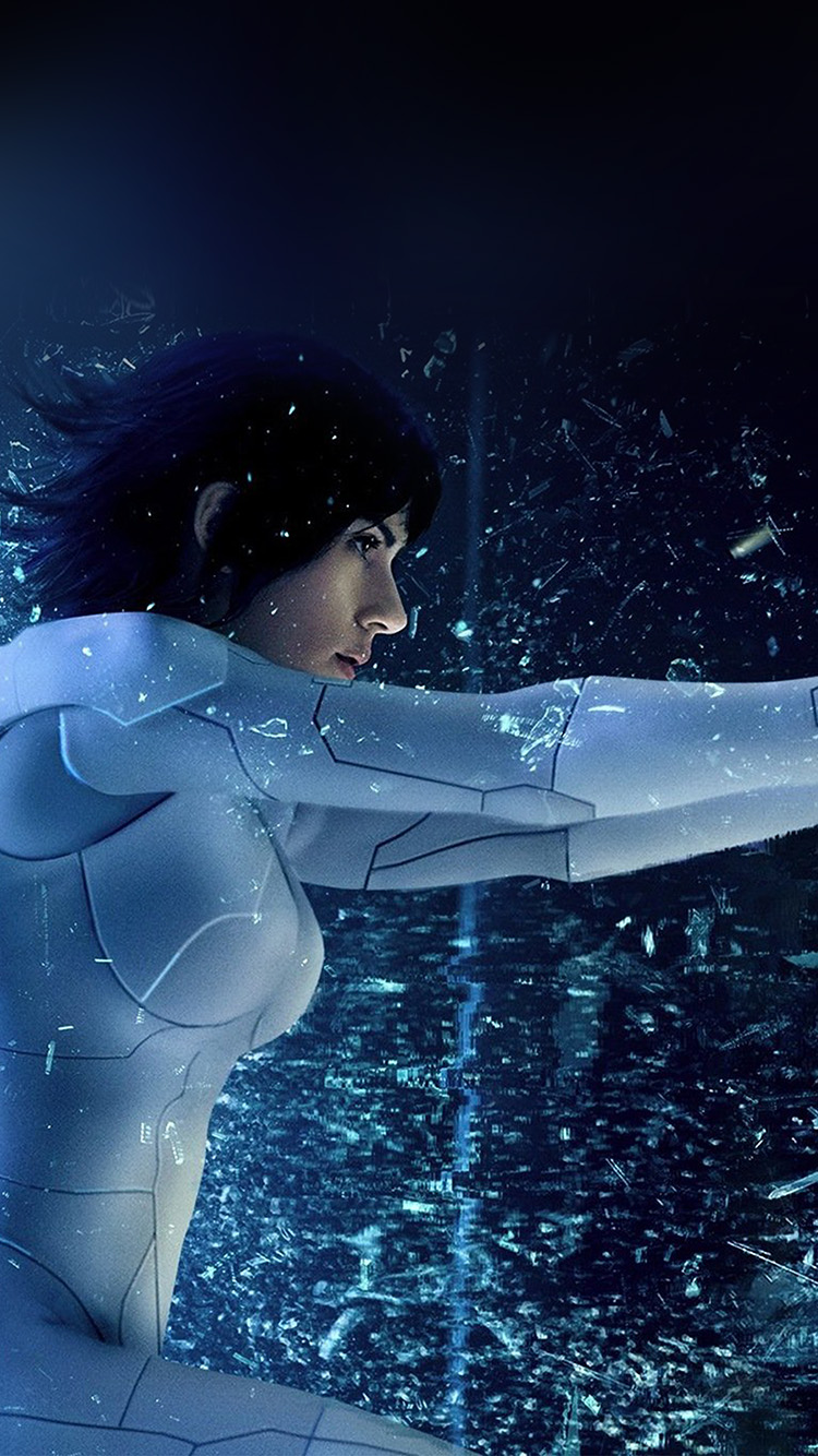 Ghost In Shell Blue Film Hero