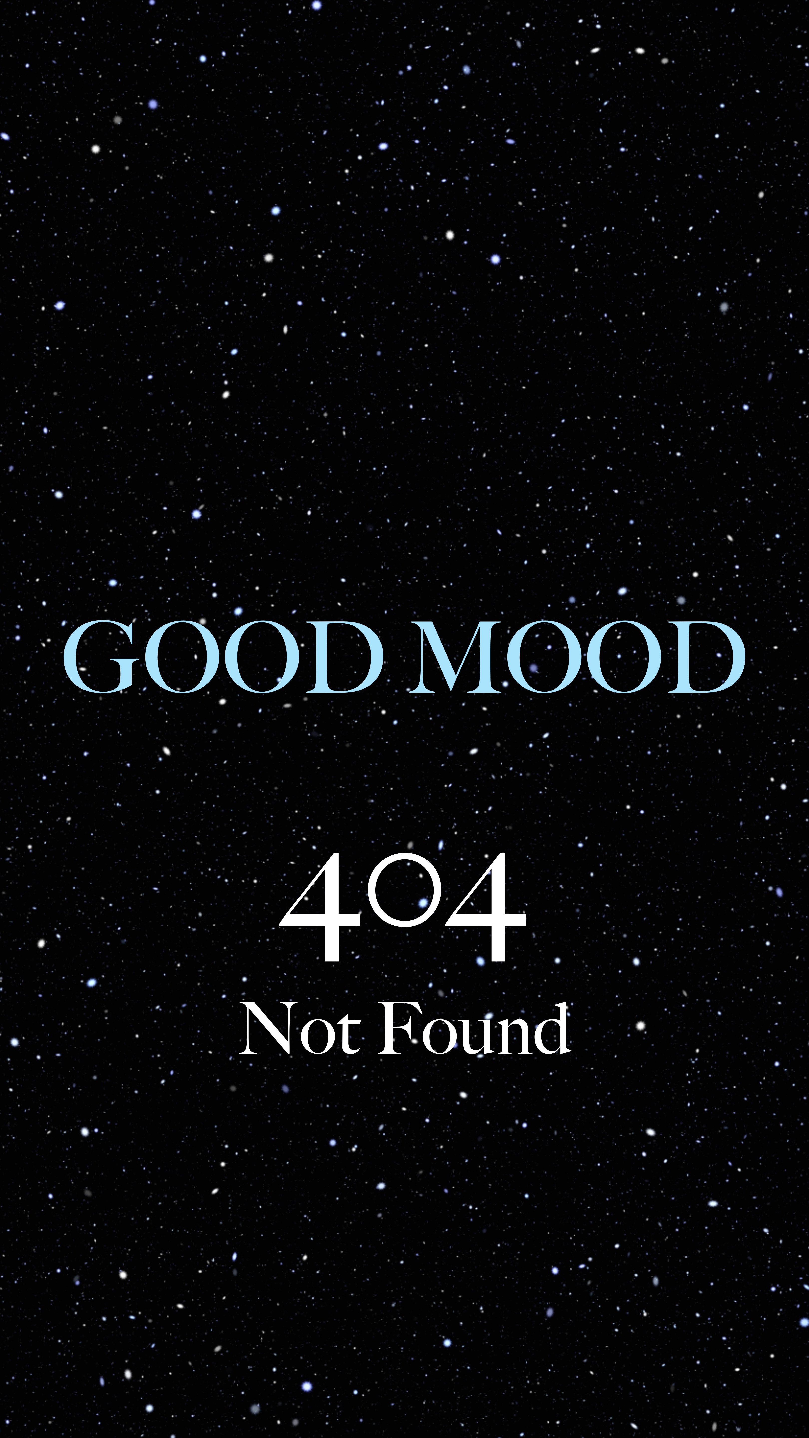 wallpaper: 404, Error, Starry Sky