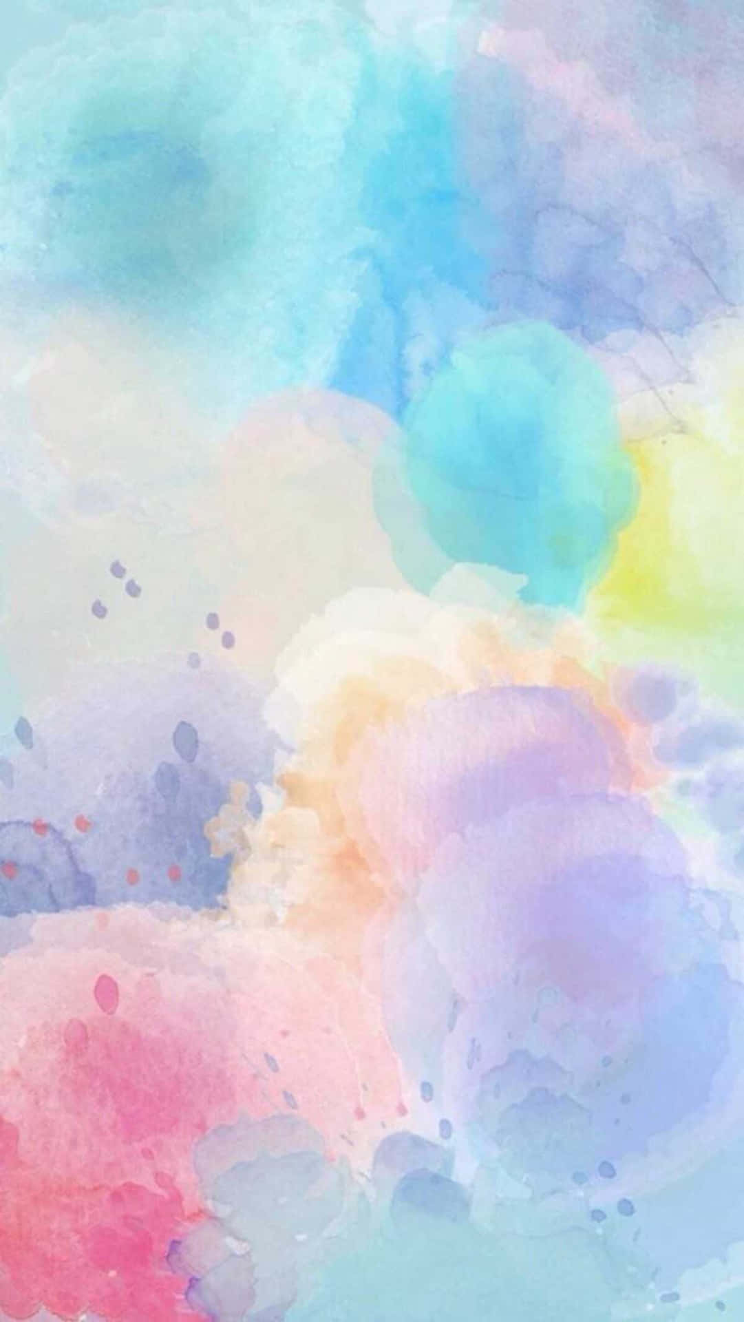 Watercolor Painting iPhone Wallpaper