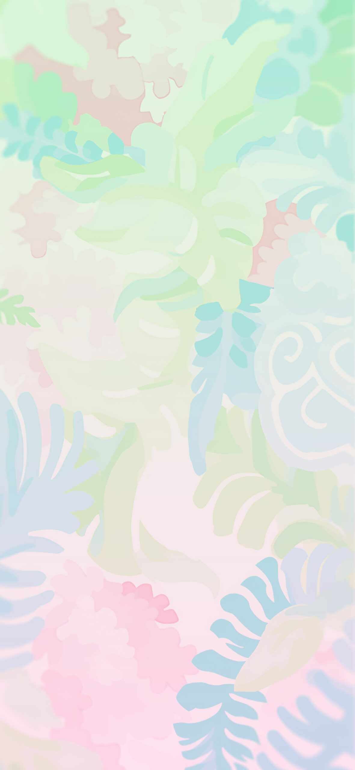 Watercolor Botanical Wallpaper