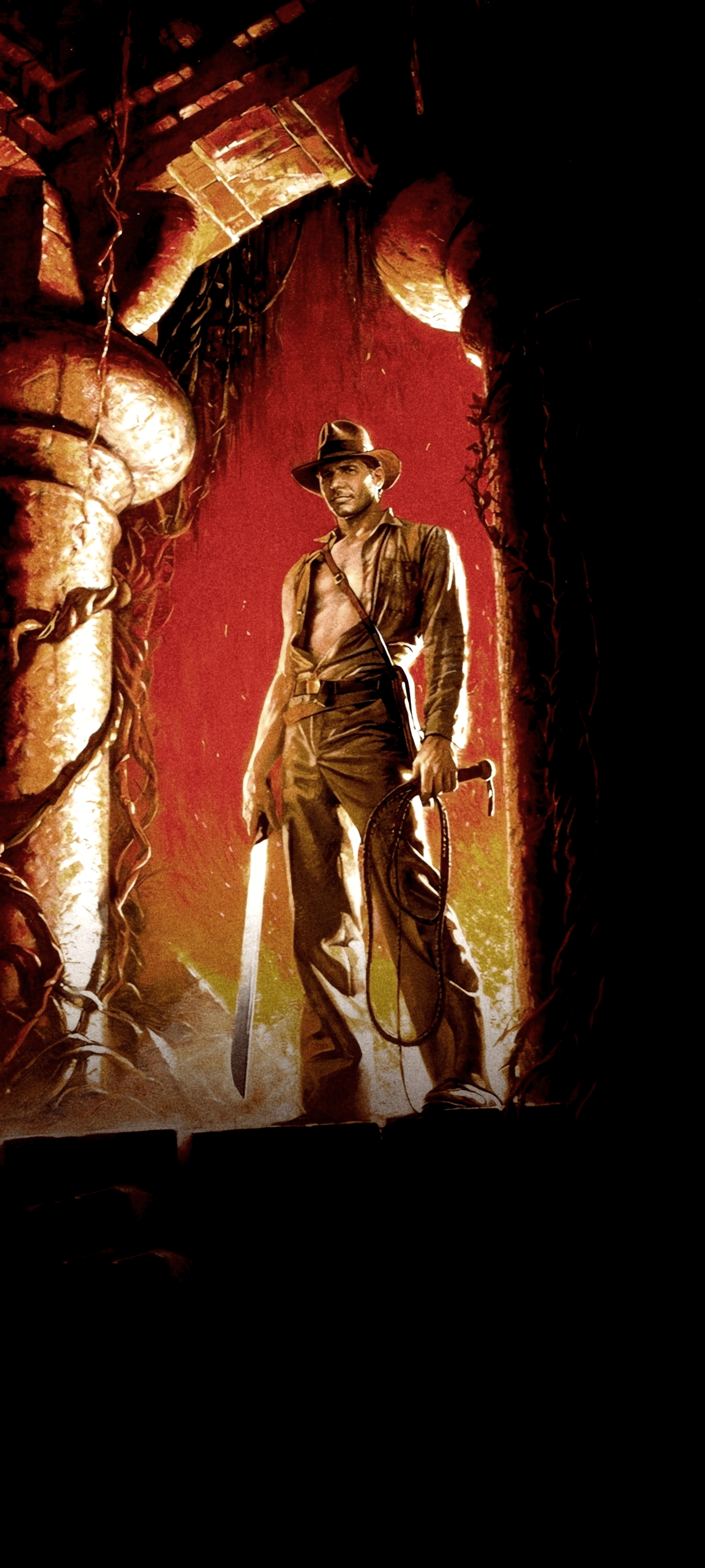 Temple of Doom wallpaper 1350x3000