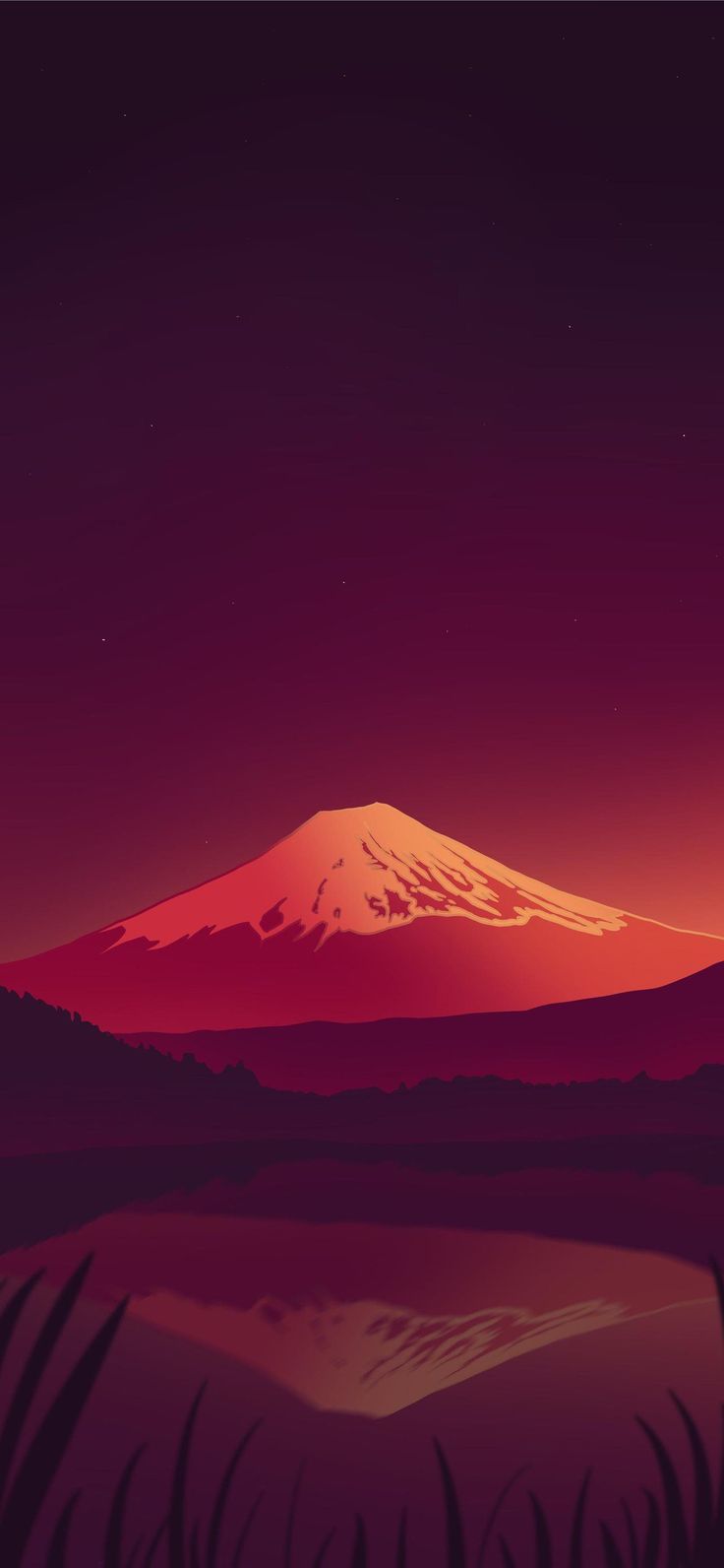 mount fuji iPhone Wallpaper