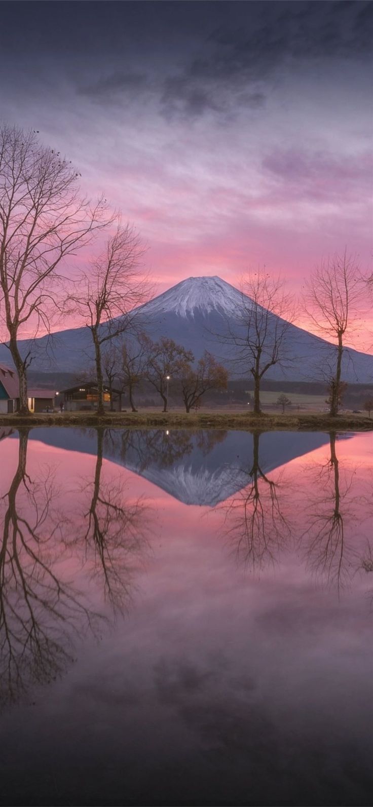 mount fuji reflection #MountFuji