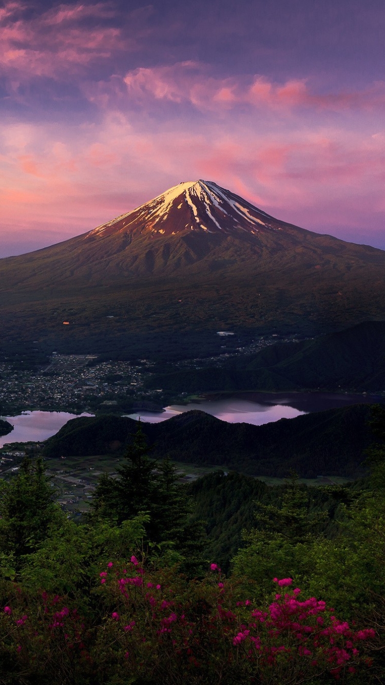 Mount Fuji iPhone Wallpaper