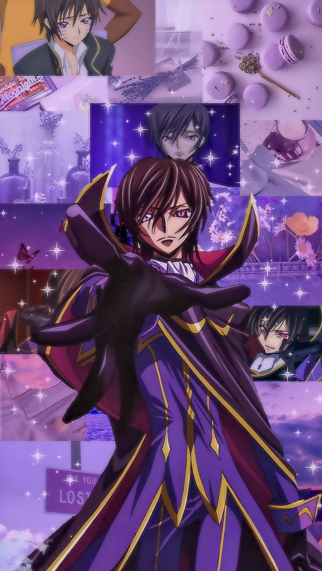 Download Lelouch Purple Anime Aesthetic