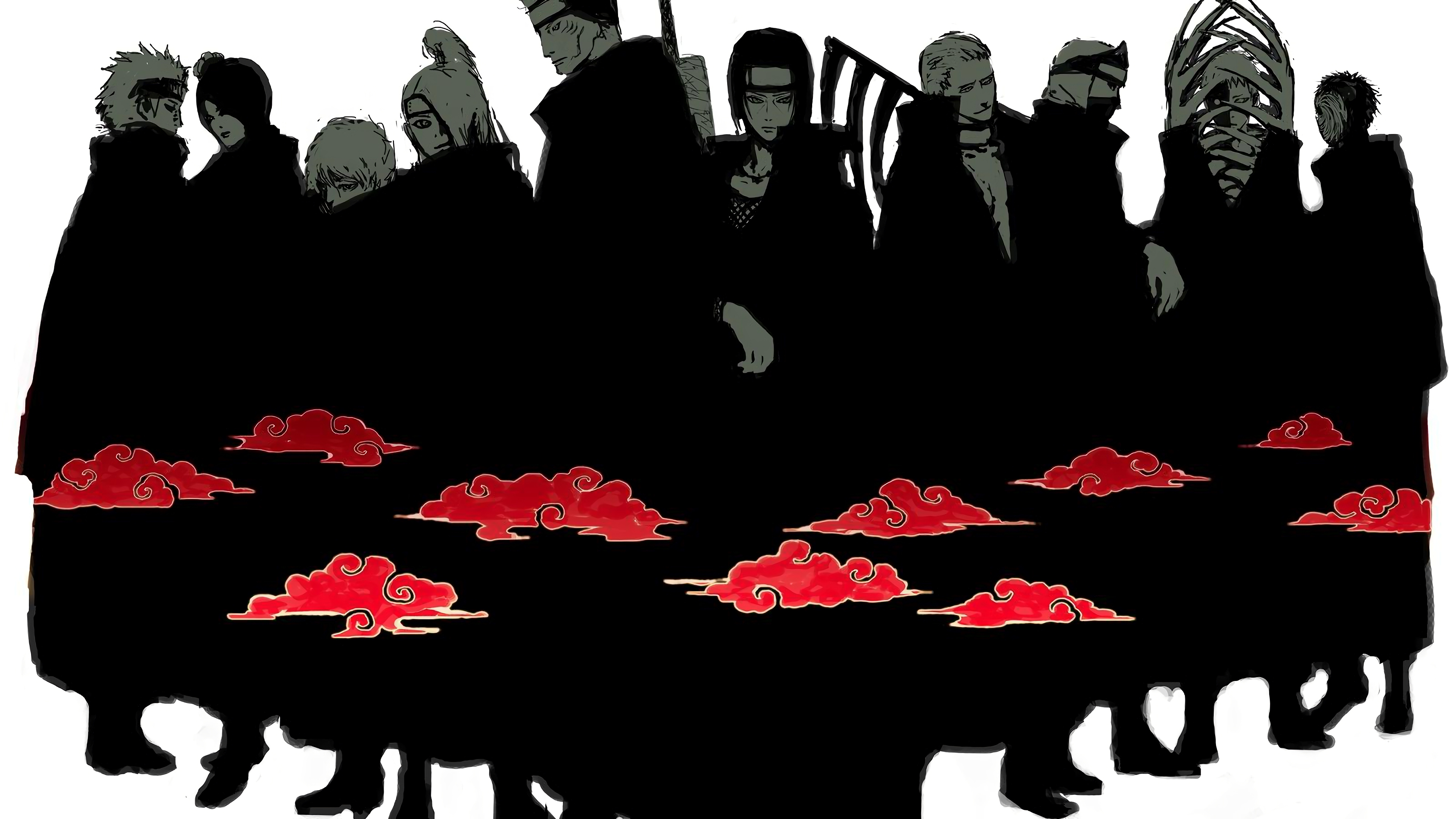 Akatsuki All Members 4K Wallpaper HD