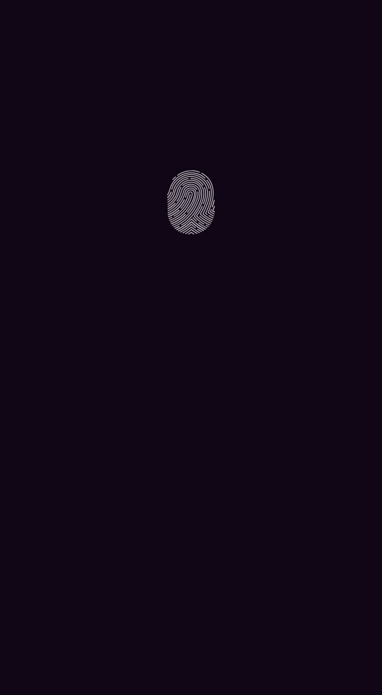 Download Minimalist Dark Fingerprint