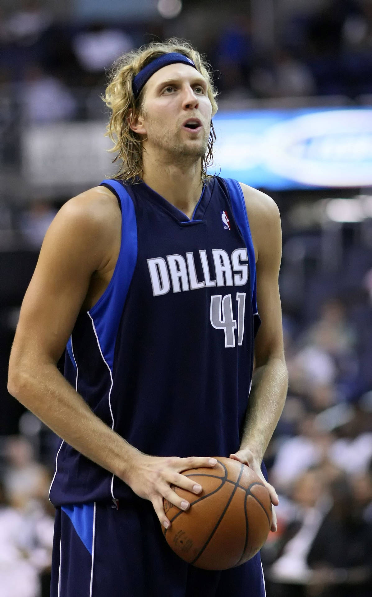 Long Haired Dirk Nowitzki Wallpaper