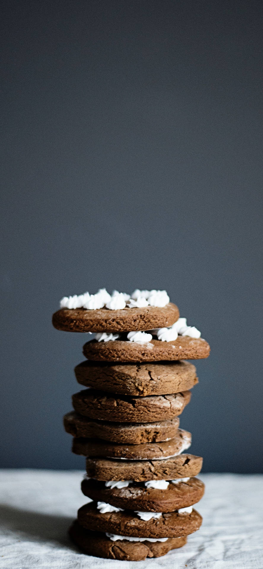 Download Cookie iPhone Cream Wallpaper