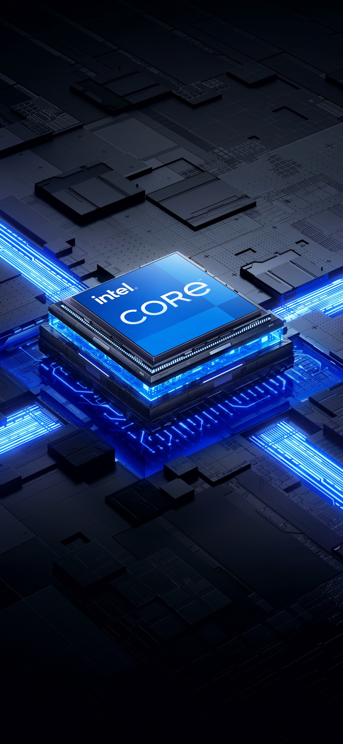 Intel processor Wallpaper 4K