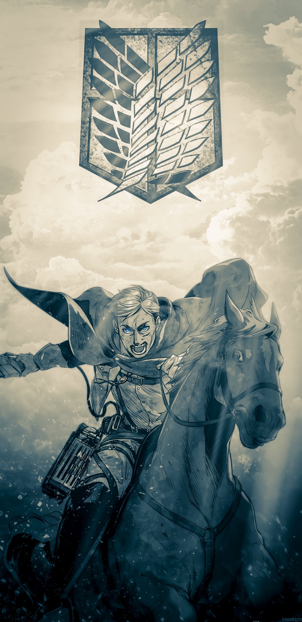 Wallpaper.. #AttackOnTitan erwin smith