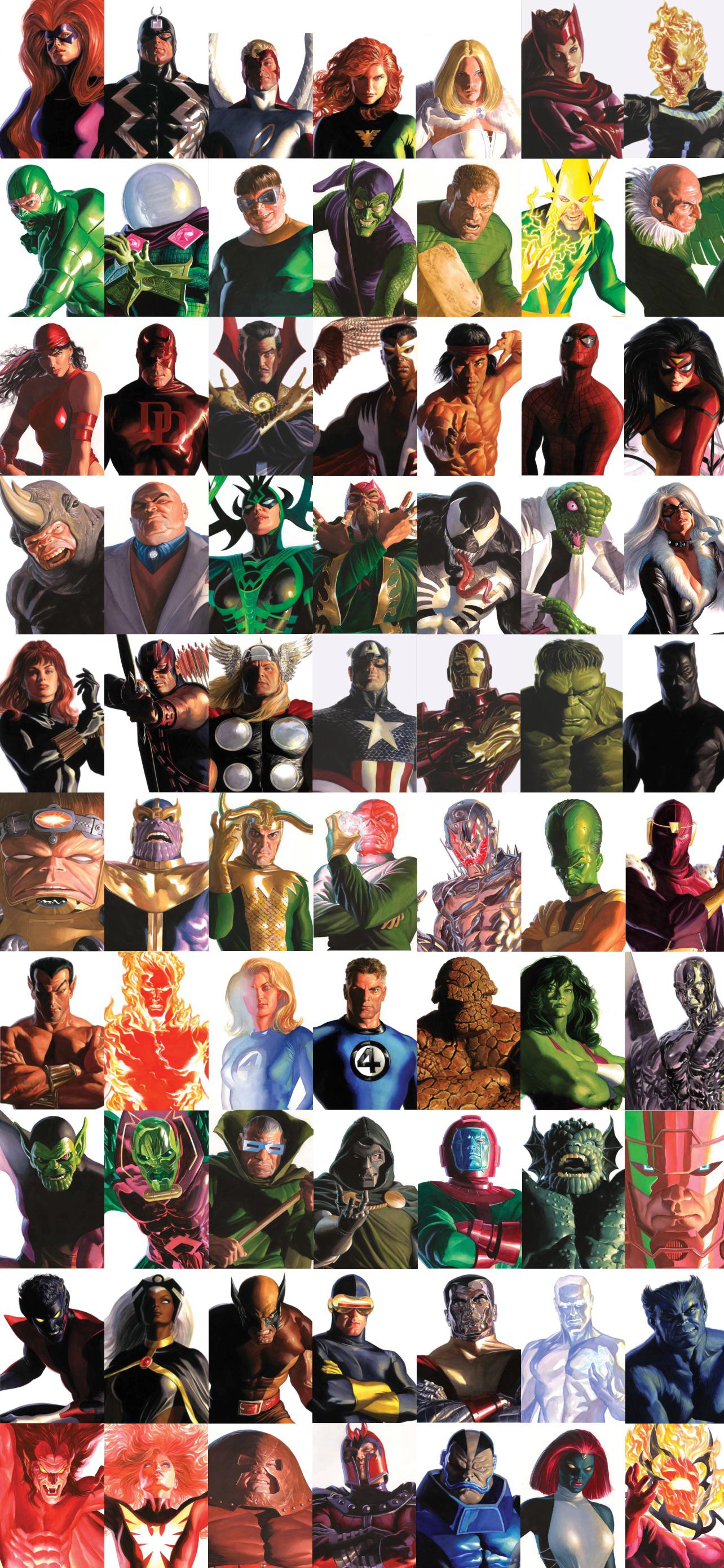 Alex Ross iPhone Wallpaper