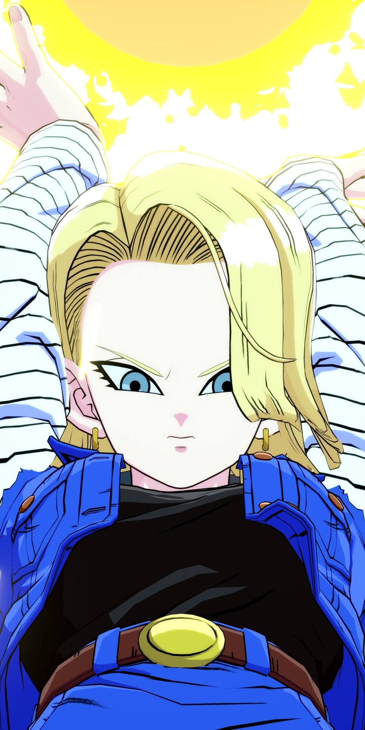Android 18 (Dragon Ball) iPhone Wallpaper