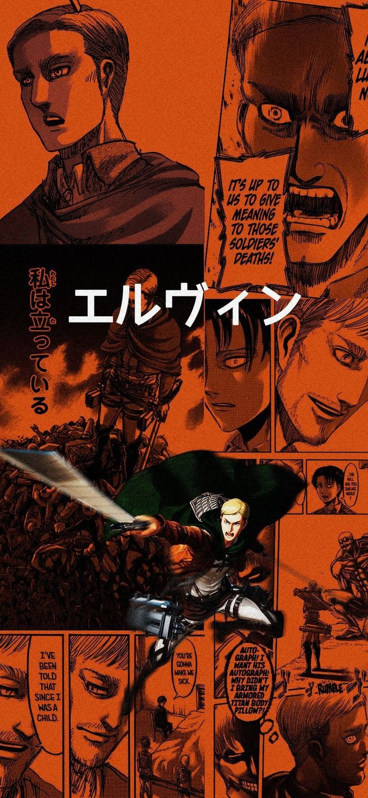 Erwin Smith and the Battle Against Titans