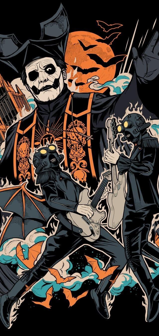 Ghost Wallpaper with Ghouls