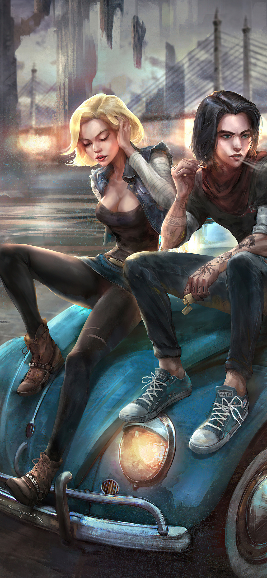 Android 18 And Android 17