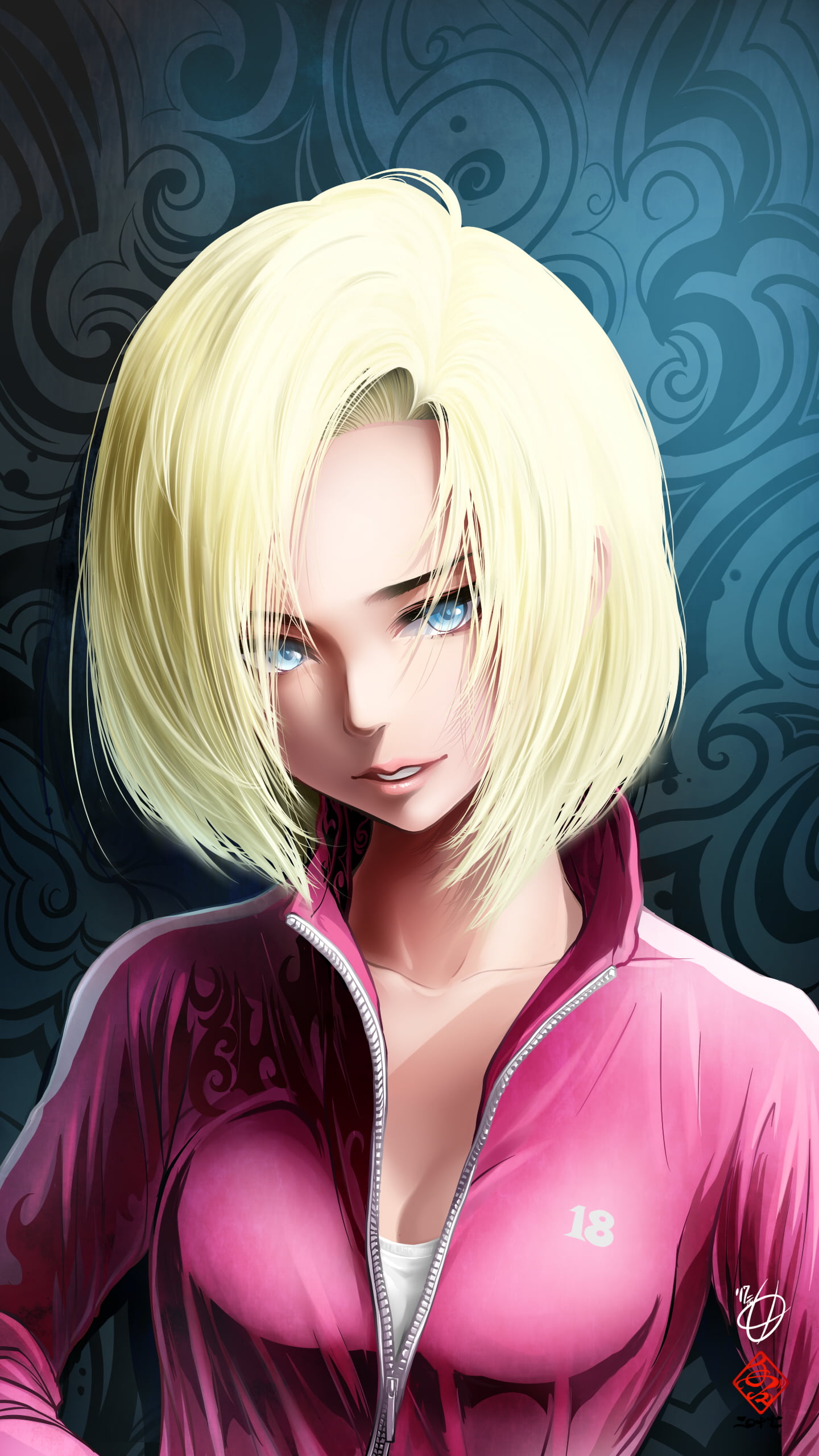 Android 18 from DB SUPER, r