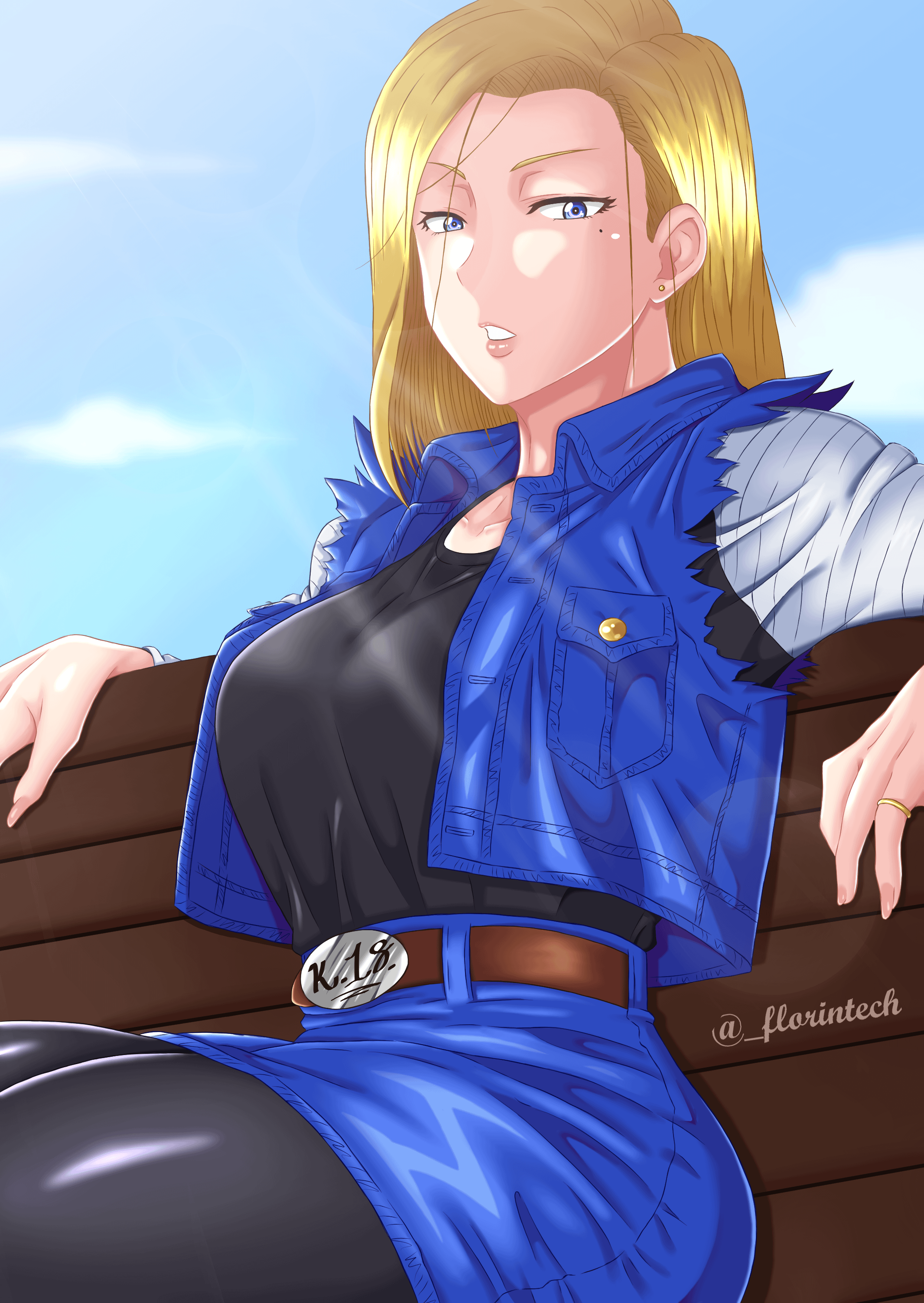 Android 18. 'Collab' between me