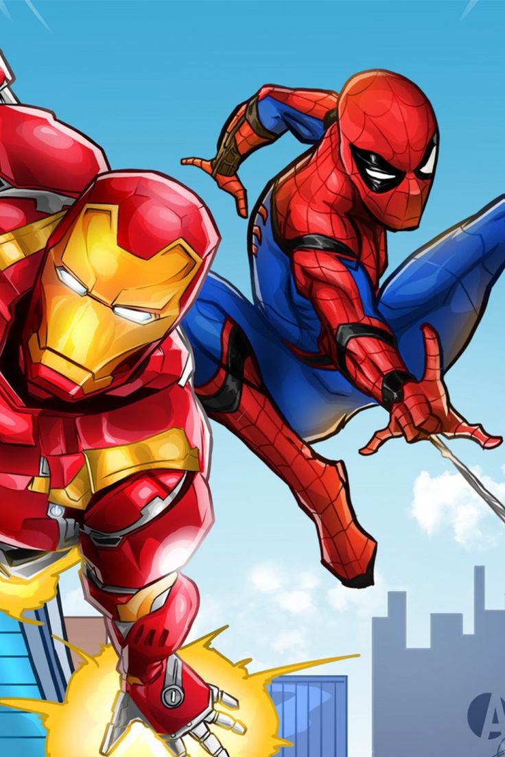 Iron man wallpaper, Avengers cartoon