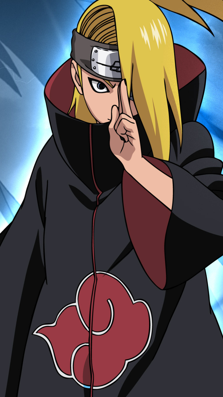 Deidara (Naruto) Phone Wallpaper