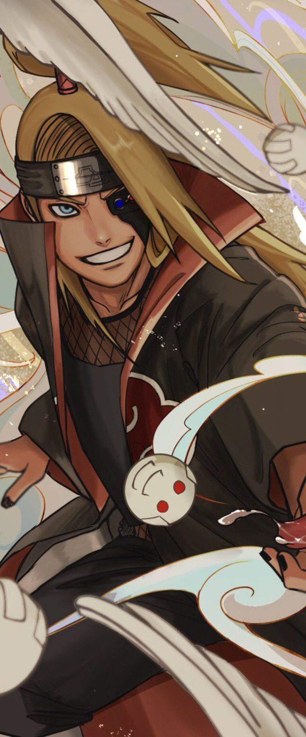 Deidara iPhone Wallpaper 4k